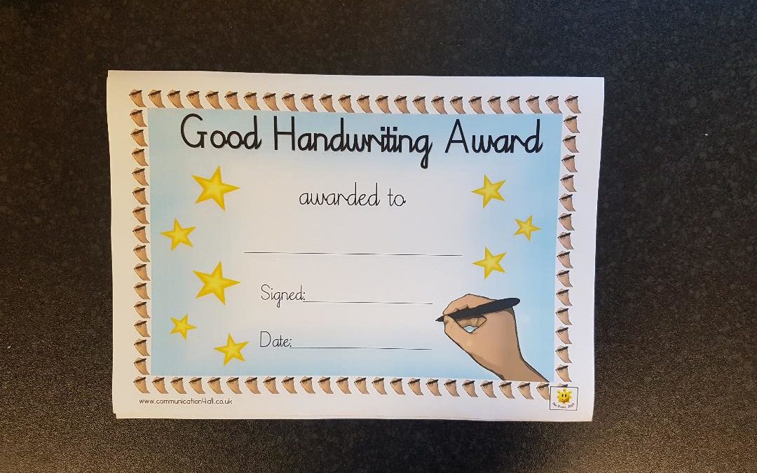 Hand writer of the Month – December