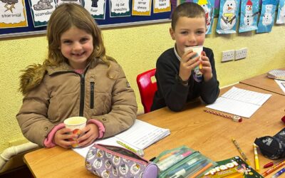 Gingerbread Men and Hot Chocolate