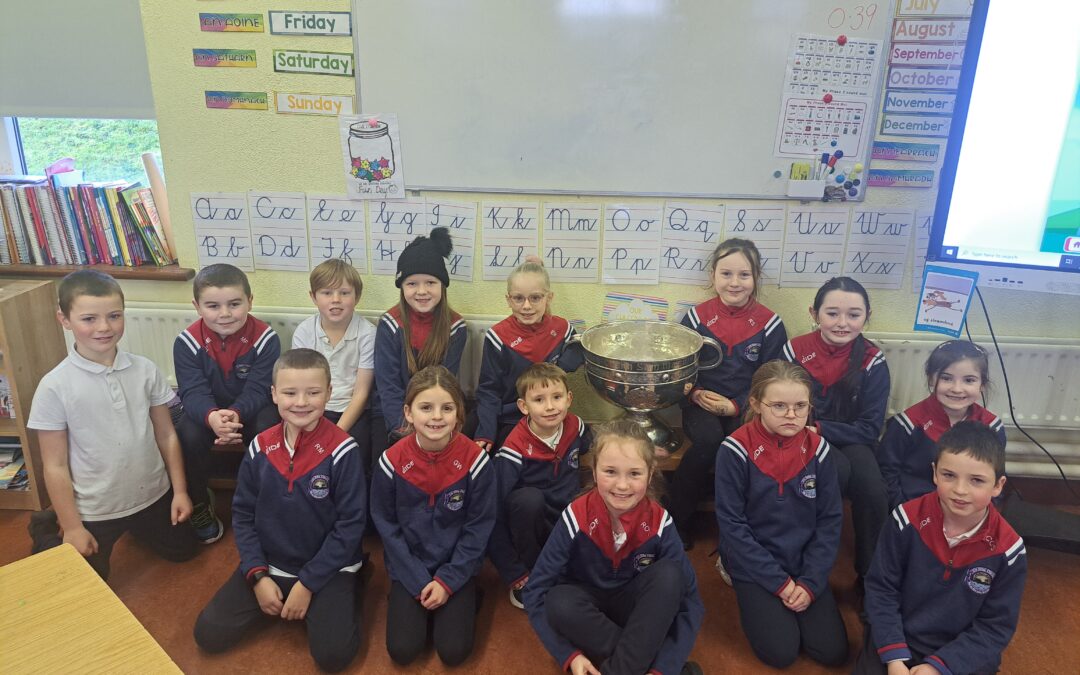 Sam Maguire came to visit