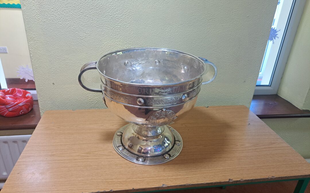 Paul Geaney and Brian Ó Beaglaoich Bring Sam to School